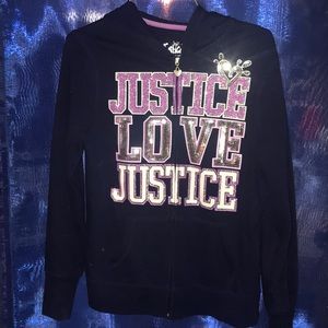 Hooded justice jacket